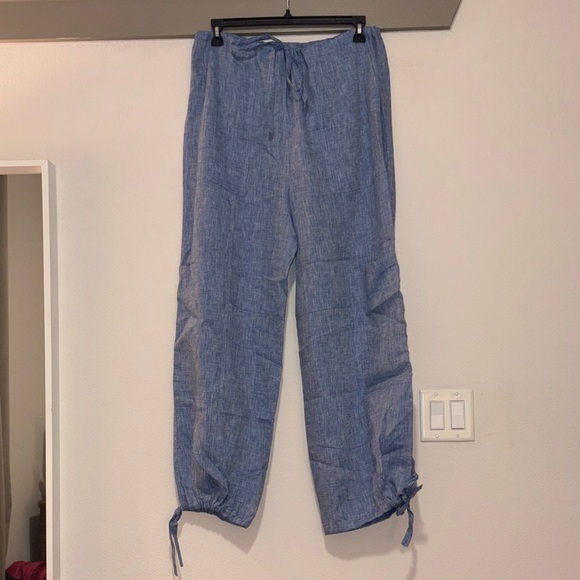 Bondi Born Lucca Cargo Pant in Denim SZ M NWT - Picture 3 of 6